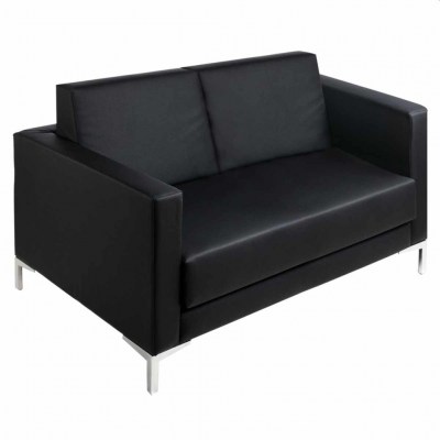 Sillón de espera Rotary 3 - Skay Black